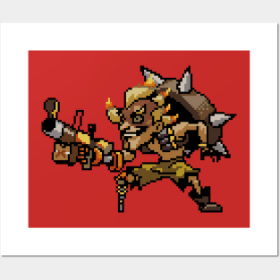 Overwatch - 16-Bit Junkrat Posters and Art